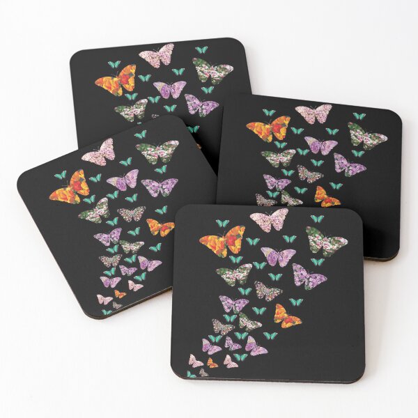 Item preview, Butterflies, Colorful Butterfly, Floral Butterfly, Dream, Pastel Colors, Baby Pink Purple, Stylish Insects designed and sold by Green Sky.