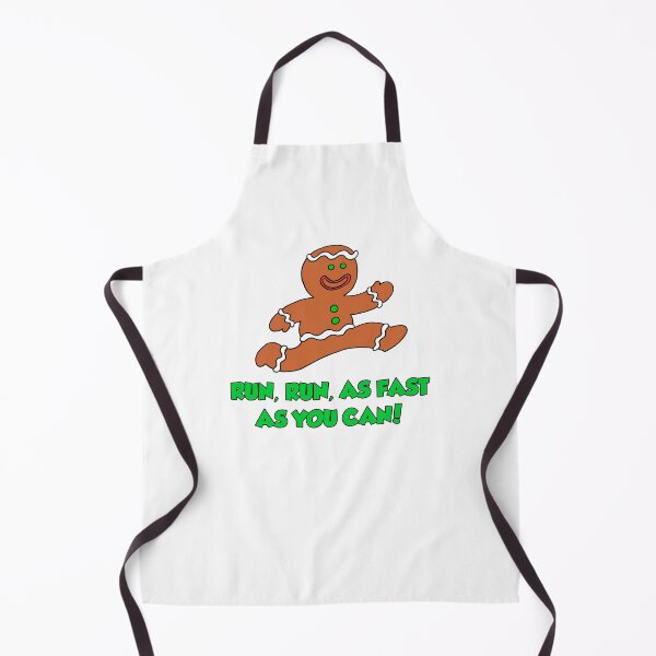 Item preview, Run Run Fast As You Can Gingerbread Man Cartoon designed and sold by jaycartoonist.