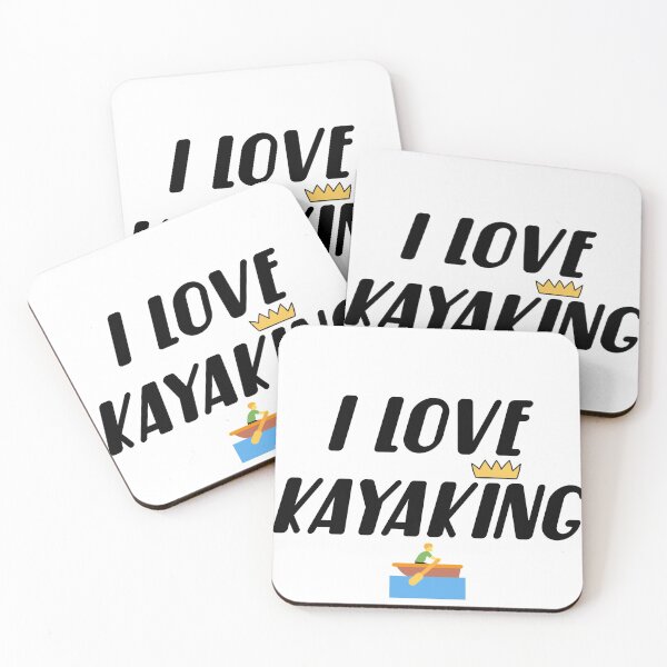 Item preview, I love kayaking designed and sold by Beeffervescent.