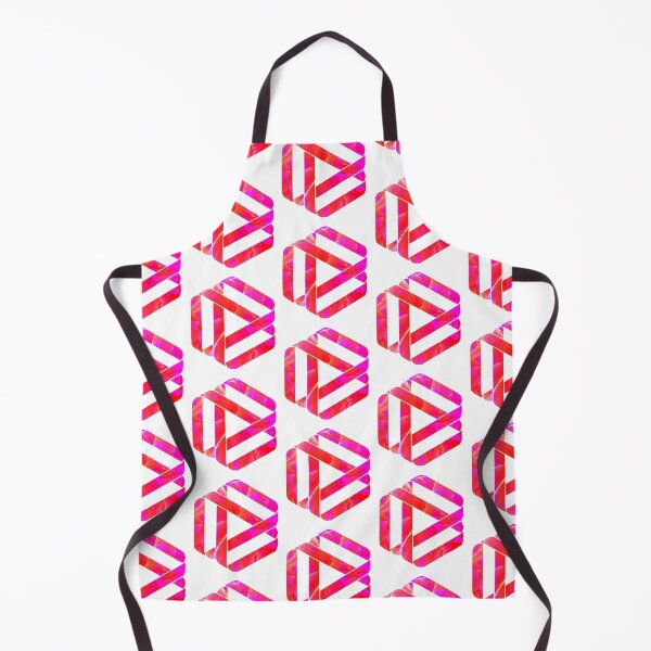Item preview, Hot Red Pink Mobius Strip on White designed and sold by Shapes-Mania.