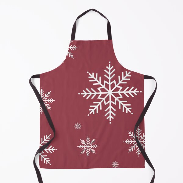 Item preview, Snow flakes burgundy Christmas designed and sold by Latte Design.