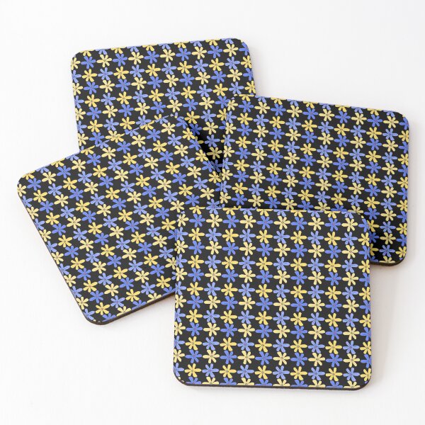 Item preview, Purple & Yellow Flowers designed and sold by Ketsadaporn.