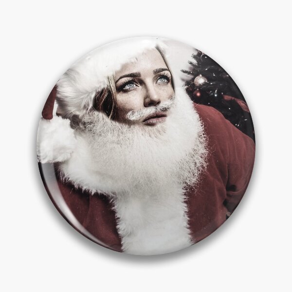Item preview, Caity Lotz Santa designed and sold by shadesofcanary.