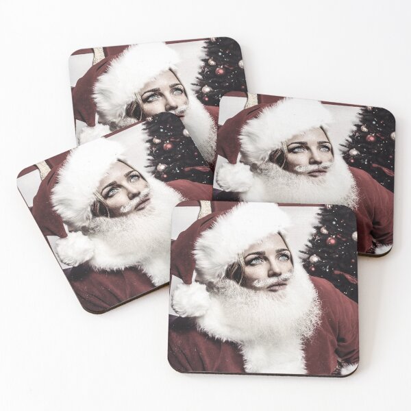 Item preview, Caity Lotz Santa designed and sold by shadesofcanary.
