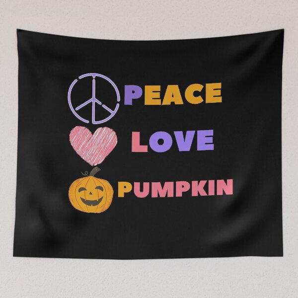 Item preview, Peace Love Pumpkin designed and sold by The Full Cart.