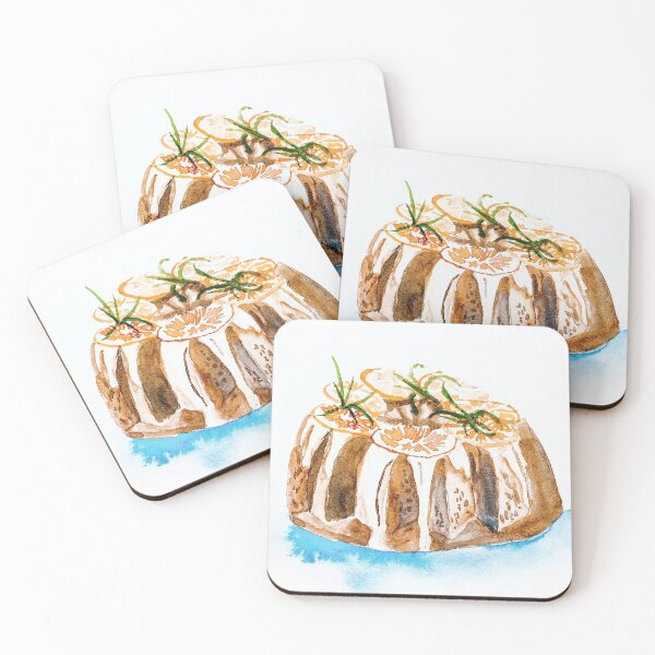 Item preview, Christmas chocolate cake with oranges designed and sold by DaryaGeft.