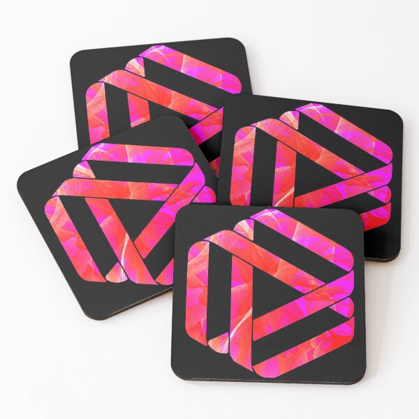 Item preview, Hot Red Pink Mobius Strip designed and sold by Shapes-Mania.