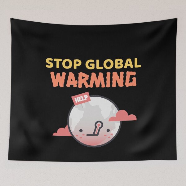 Item preview, Stop global warming designed and sold by evokearo.