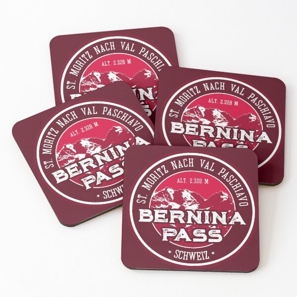 Item preview, Bernina Pass Switzerland T-Shirt + Sticker designed and sold by ROADTROOPER.