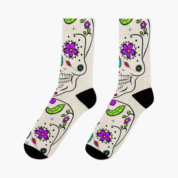Item preview, Colour sugar skull designed and sold by joeballs1.