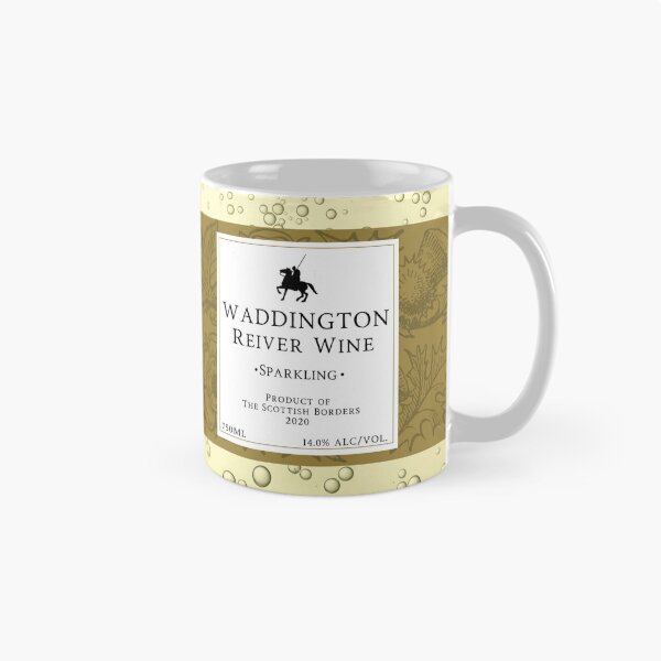 Aperçu de l'œuvre WADDINGTON Sparkling Wine Label | Border Reivers créée et vendue par yourscotborders.
