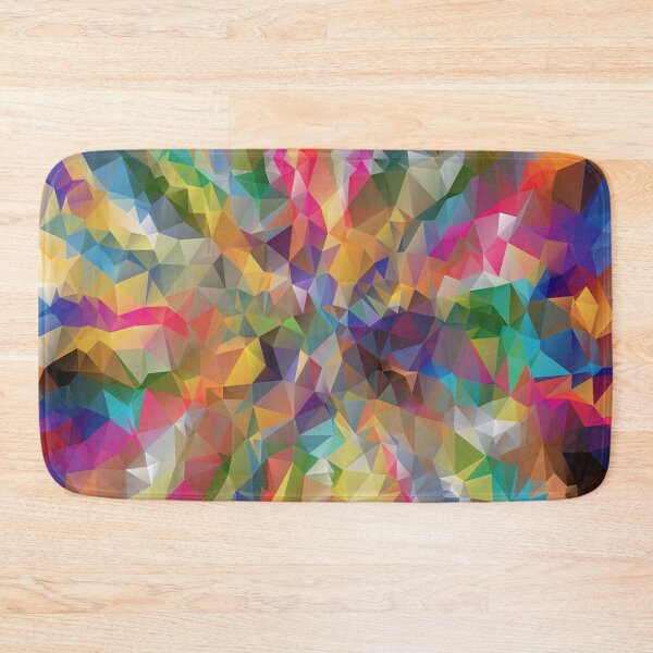 Item preview, Colourfull Polygonal Art designed and sold by customgiftstore.