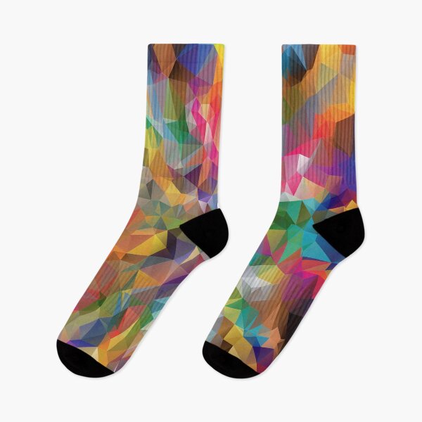 Item preview, Colourfull Polygonal Art designed and sold by customgiftstore.