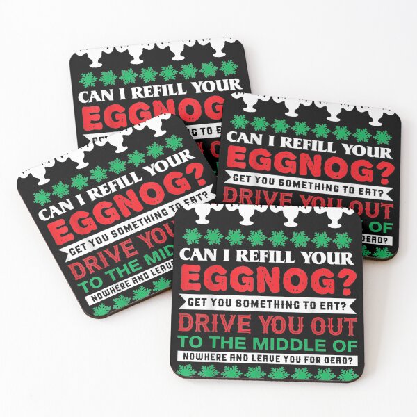 Item preview, Can I Refill Your Eggnog - Christmas Vacation Quote designed and sold by marykmarshall.