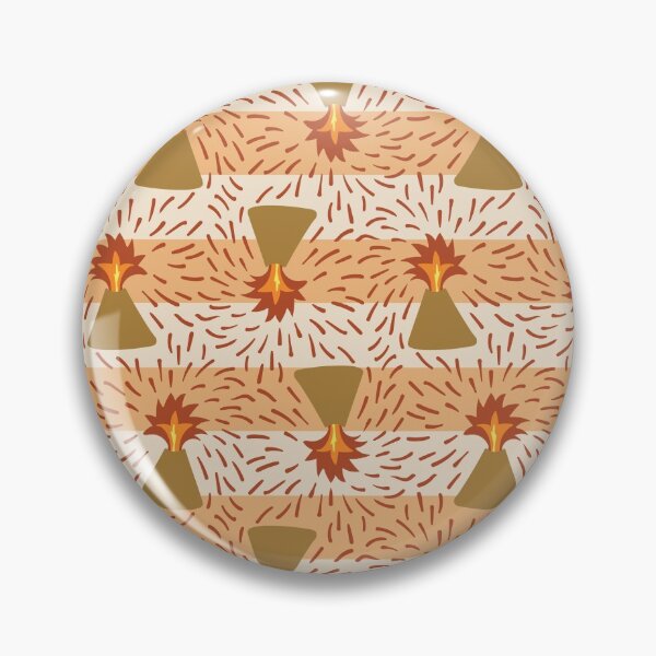 Item preview, volcanos eruption striped pattern designed and sold by rysunki-malunki.