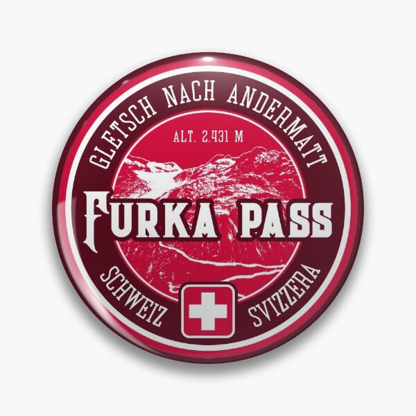 Item preview, Furka Pass Switzerland 03 T-Shirt + Sticker designed and sold by ROADTROOPER.