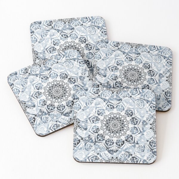 Item preview, Bohemian Feelings Mandala in Blue designed and sold by nikamartinez.