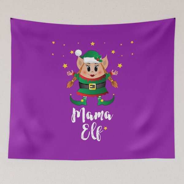 Item preview, Mama Elf Squad Christmas Matching Family Xmas Group Pajama designed and sold by ZNOVANNA.