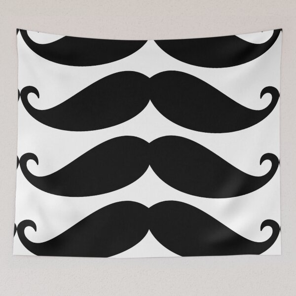 Item preview, Simple elegant classic Black moustache designed and sold by Deegital18.