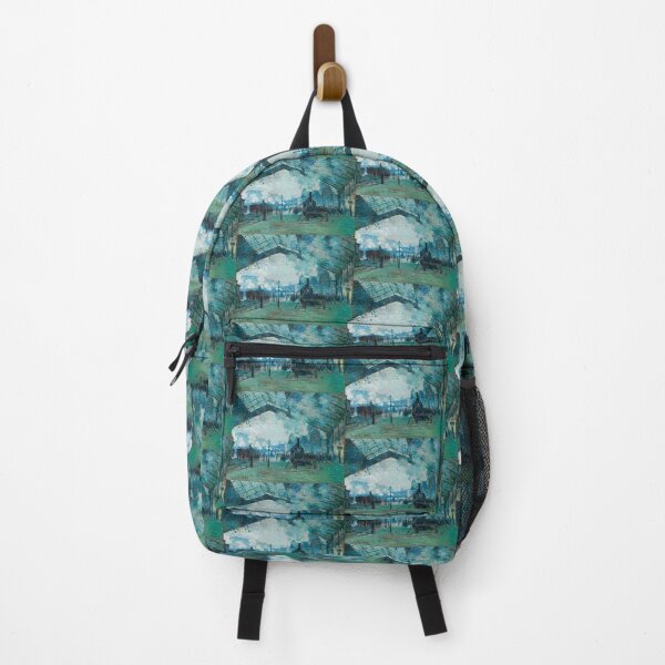 Item preview, Arrival of the Normandy Train by Claude Monet designed and sold by MelsPlace.