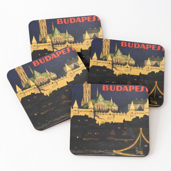Artikelvorschau, retro Budapest entworfen und verkauft von CorasPosters.