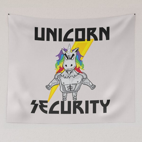 Item preview, Funny Security Unicorn Lovers Gift Men Women Youth Clothing designed and sold by unique things.