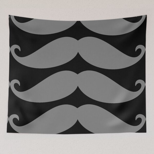 Item preview, Grey Fox moustache designed and sold by Deegital18.