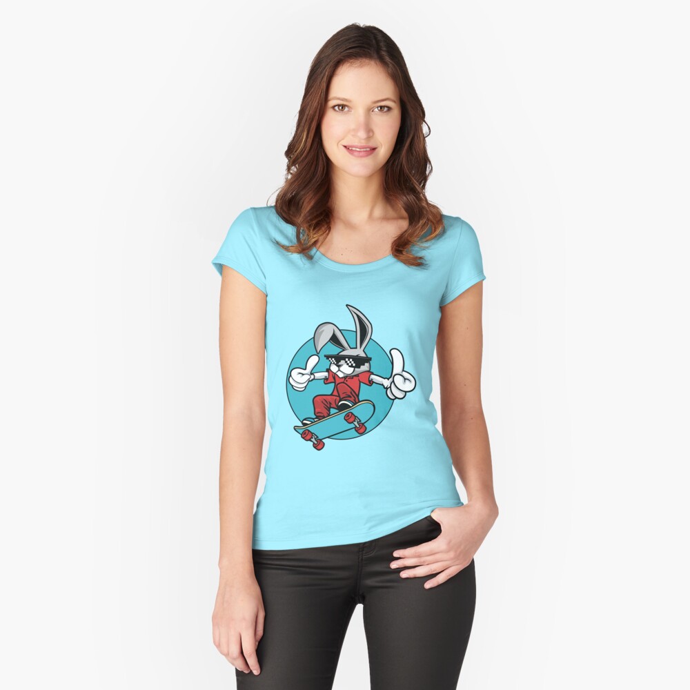 Item preview, Fitted Scoop T-Shirt designed and sold by Jill-Zone.
