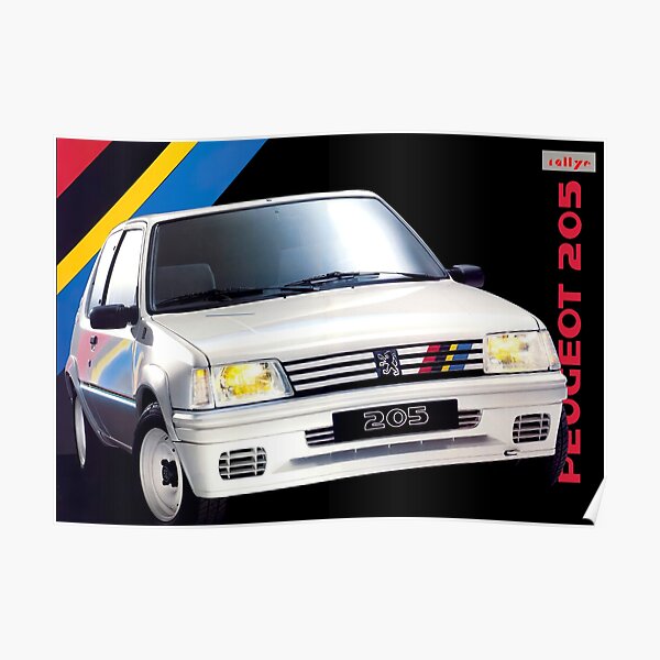 PEUGEOT 205 RALLYE Poster