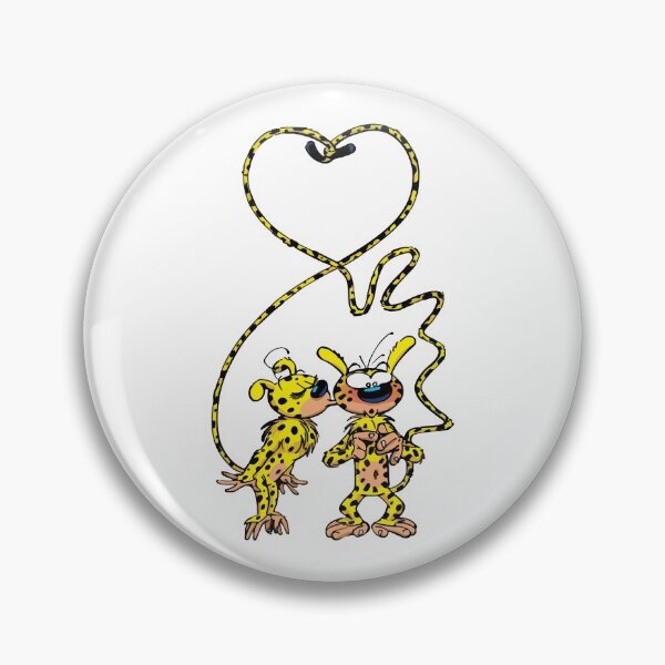 Artikelvorschau, Marsupilami und Mädchen küssen entworfen und verkauft von Hubashop.