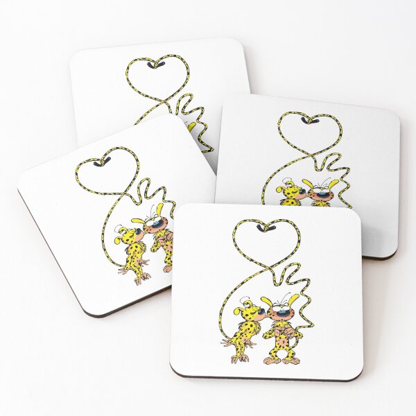 Item preview, Marsupilami and girl kissing designed and sold by Hubashop.