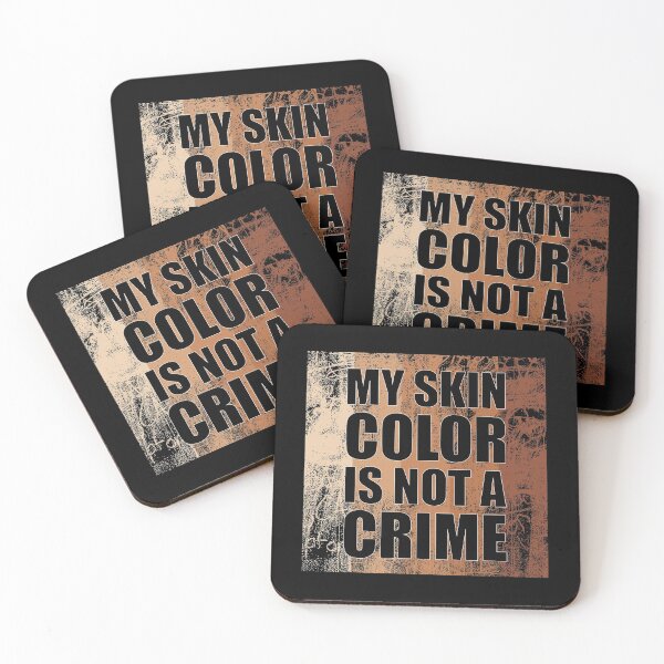 Item preview, My Skin Color Is Not A Crime BLM  designed and sold by chanonnut.
