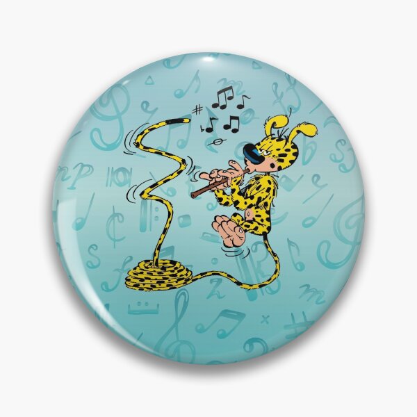 Item preview, Marsupilami with flute / Aqua design designed and sold by Hubashop.