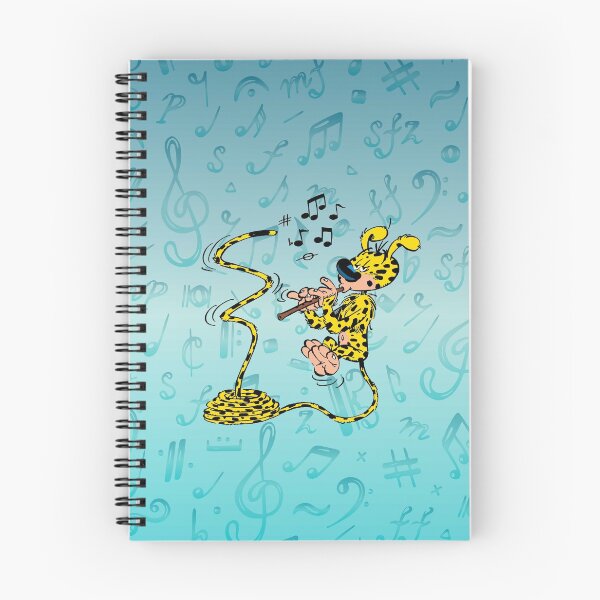 Item preview, Marsupilami with flute / Aqua design designed and sold by Hubashop.