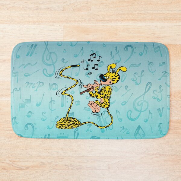 Item preview, Marsupilami with flute / Aqua design designed and sold by Hubashop.