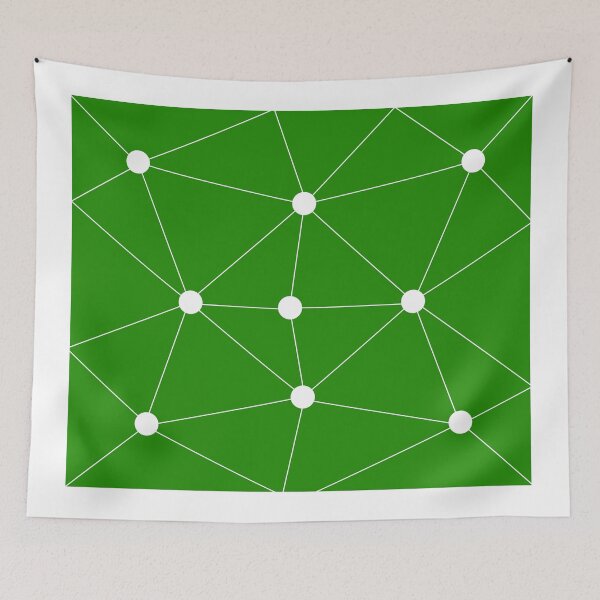 Item preview, Abstract geometric pattern - green. designed and sold by K.S ART.