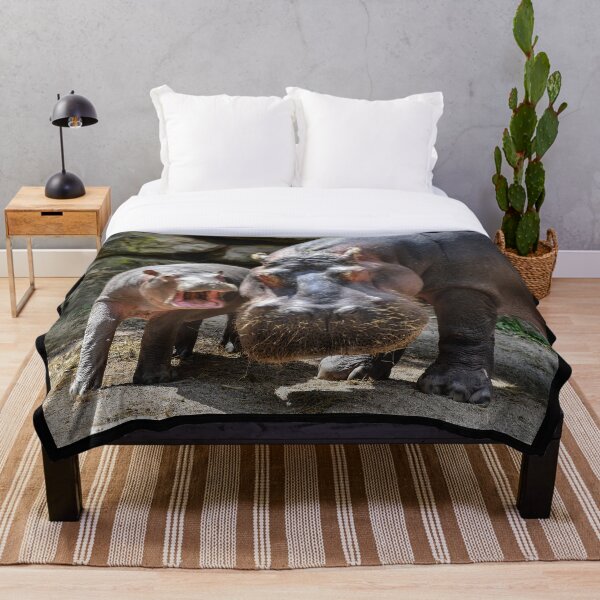 Hippo Fleecedecke