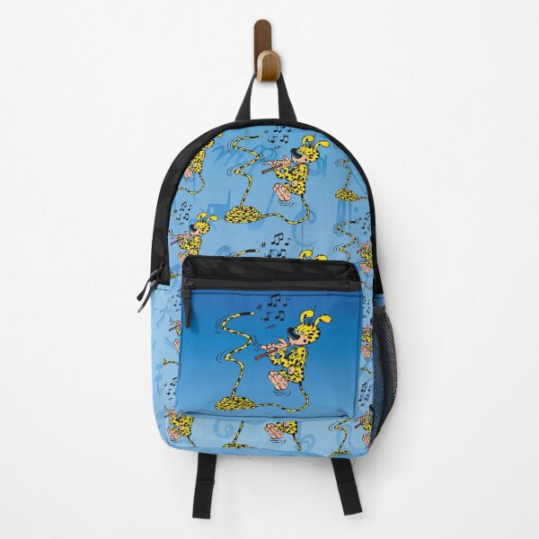 Item preview, Marsupilami with flute / Light blue design designed and sold by Hubashop.