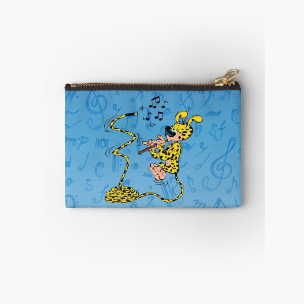 Item preview, Marsupilami with flute / Light blue design designed and sold by Hubashop.