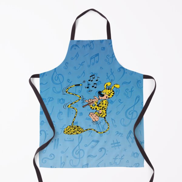 Item preview, Marsupilami with flute / Light blue design designed and sold by Hubashop.
