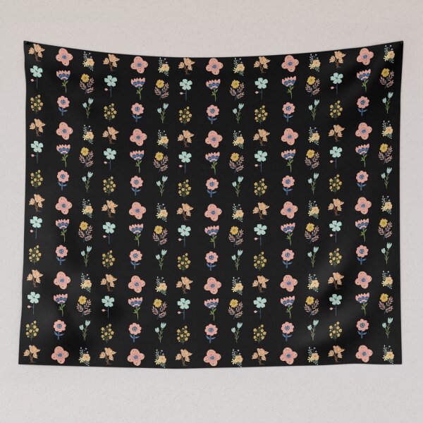 Item preview, Organic flowers pattern designed and sold by evokearo.