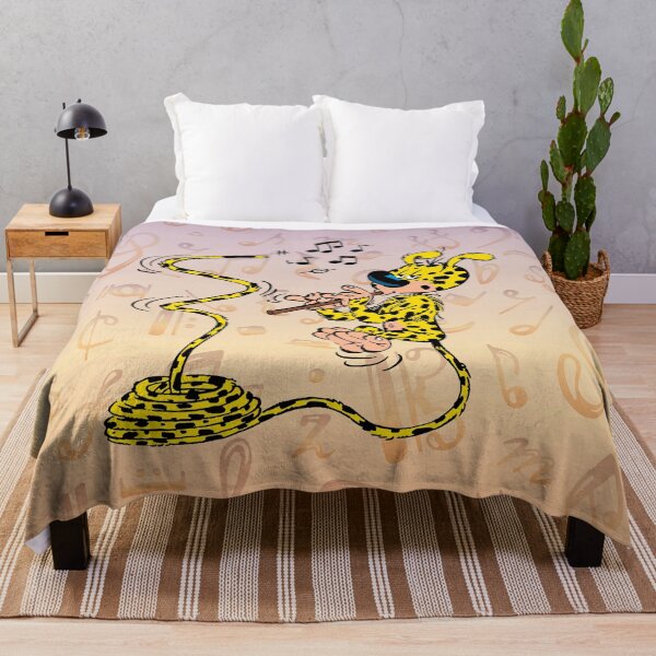 Item preview, Marsupilami with flute / Orange design designed and sold by Hubashop.