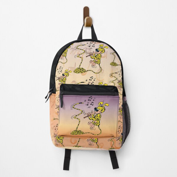 Item preview, Marsupilami with flute / Orange design designed and sold by Hubashop.