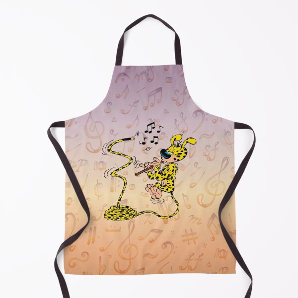 Item preview, Marsupilami with flute / Orange design designed and sold by Hubashop.