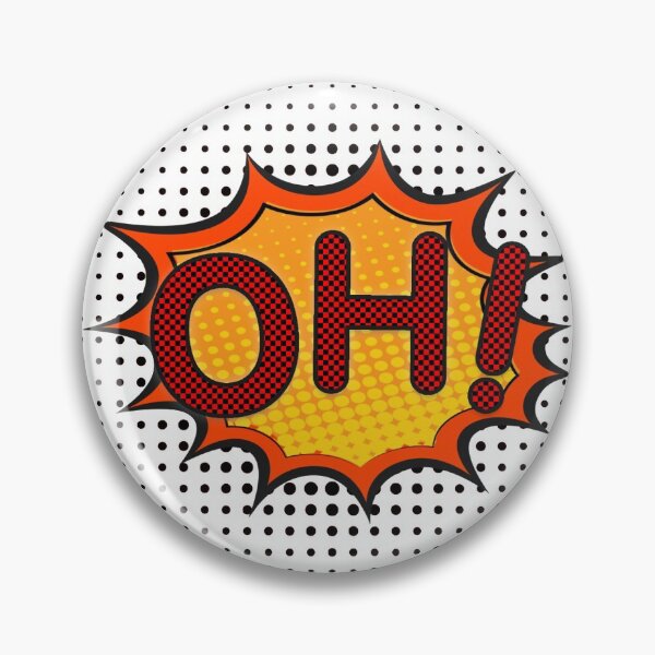 Item preview, OH! sticker designed and sold by Tiyadesigns.