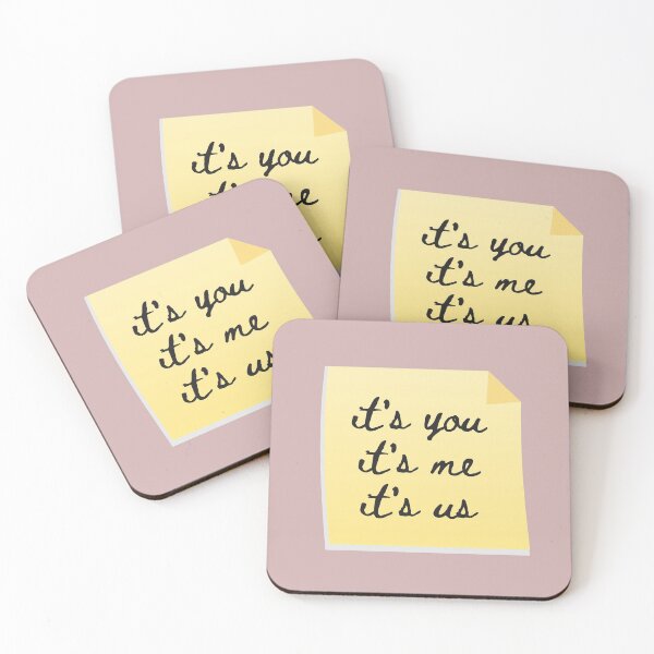 Item preview, It's You It's Me It's Us Post It  designed and sold by hashnan21.