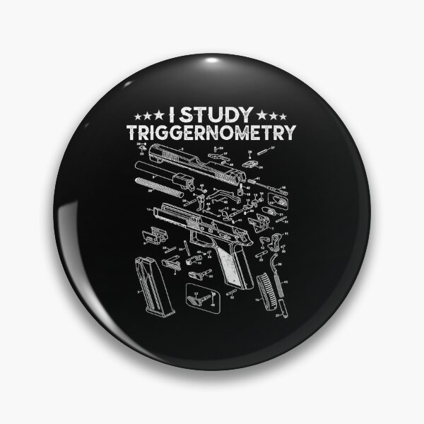 Item preview, I Study Triggernometry Gun On Back designed and sold by marykmarshall.