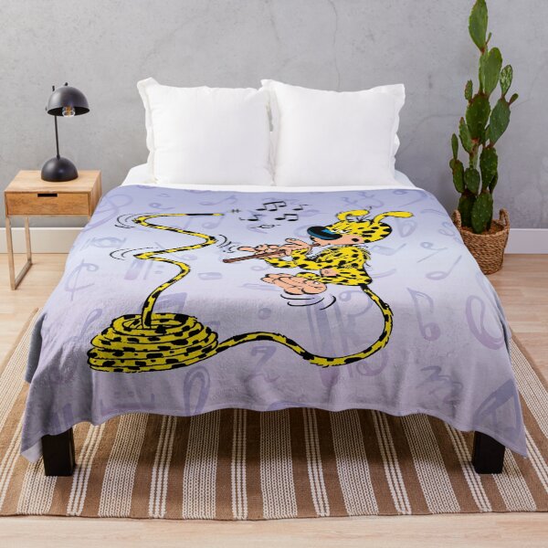 Item preview, Marsupilami with flute / Purple design designed and sold by Hubashop.