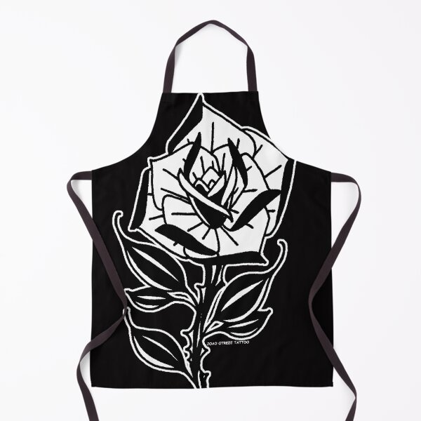 Item preview, rose black and white thorns designed and sold by JoaoOtreze.