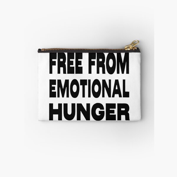 Item preview, FREE FROM  EMOTIONAL  HUNGER - EMOTIONAL SLOGAN designed and sold by Ralek.